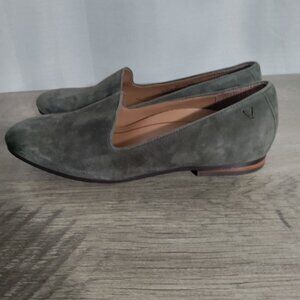 Vionic Gray Suede Loafers